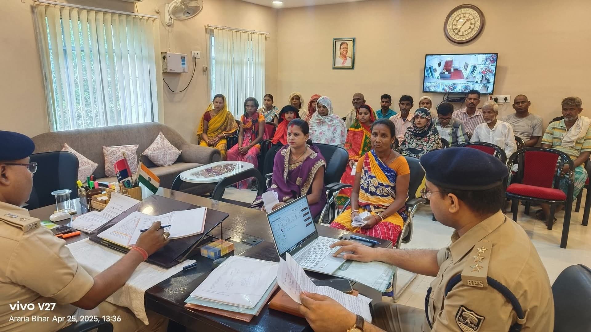 एसपी ने की दर्जनों मामलों की सुनवाई