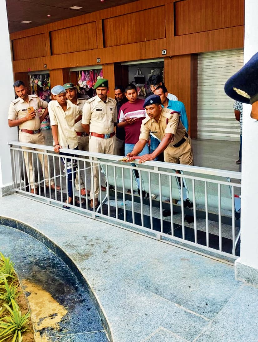 रोप-वे परिसर में किया गया मॉकड्रिल