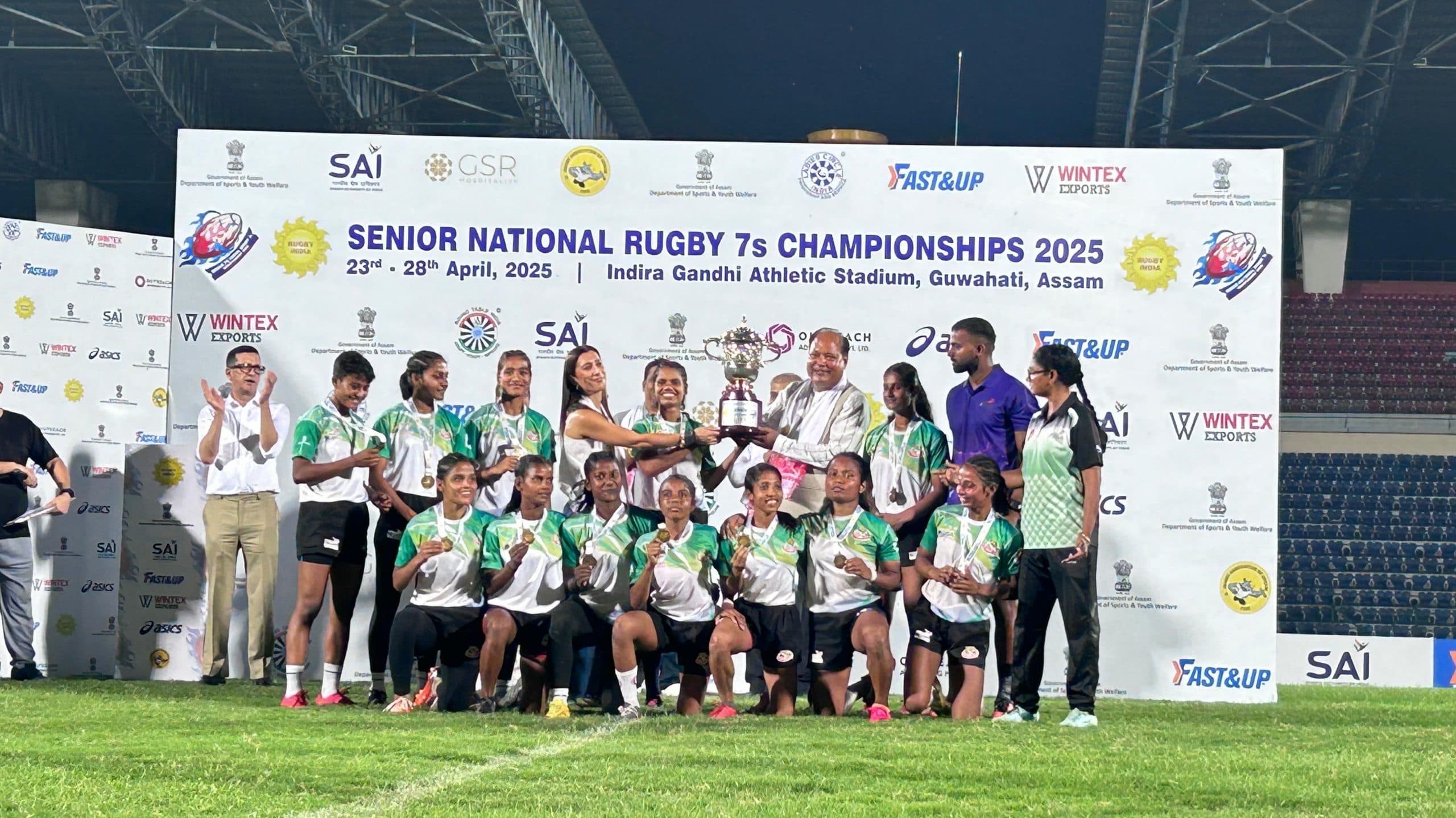 राष्ट्रीय सीनियर रग्बी महिला प्रतियोगिता में बिहार बना चैंपियन
