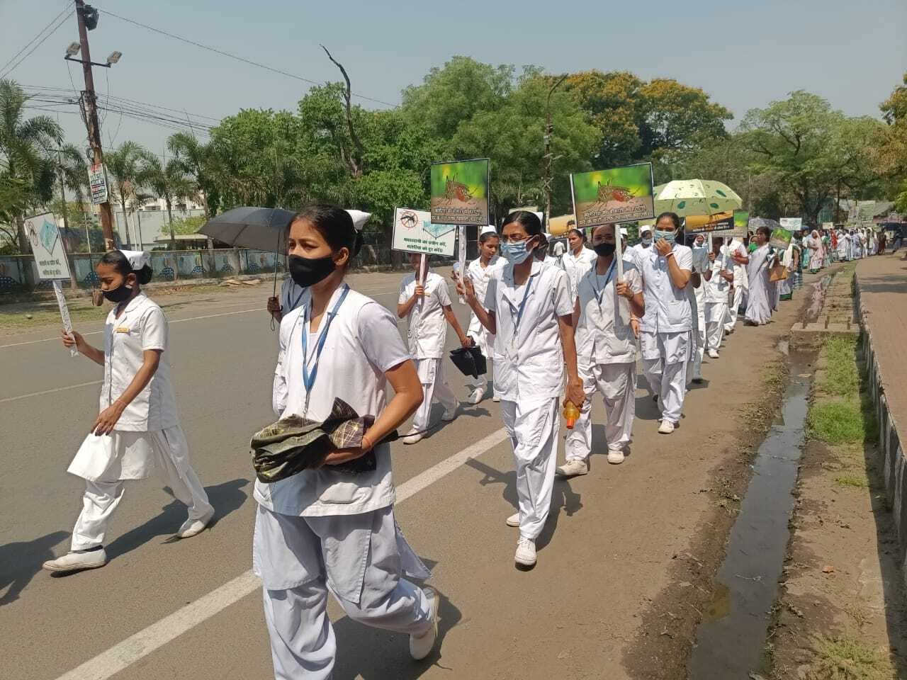 Dhanbad News : स्वास्थ्य विभाग ने मलेरिया से बचाव के प्रति किया जागरूक