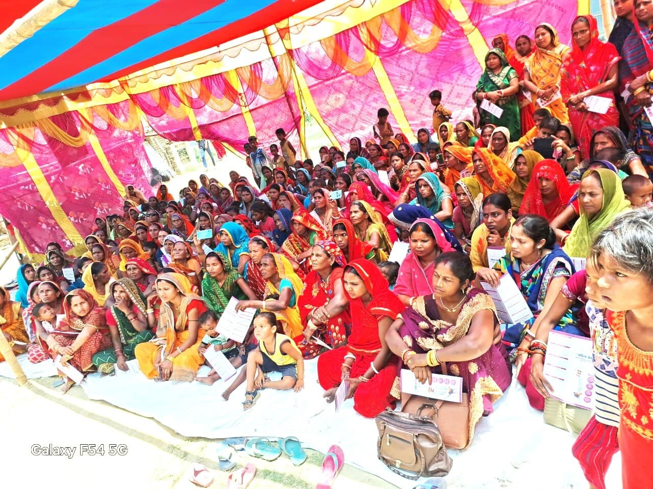 जिले के 193 ग्राम संगठनों में महिला संवाद संपन्न