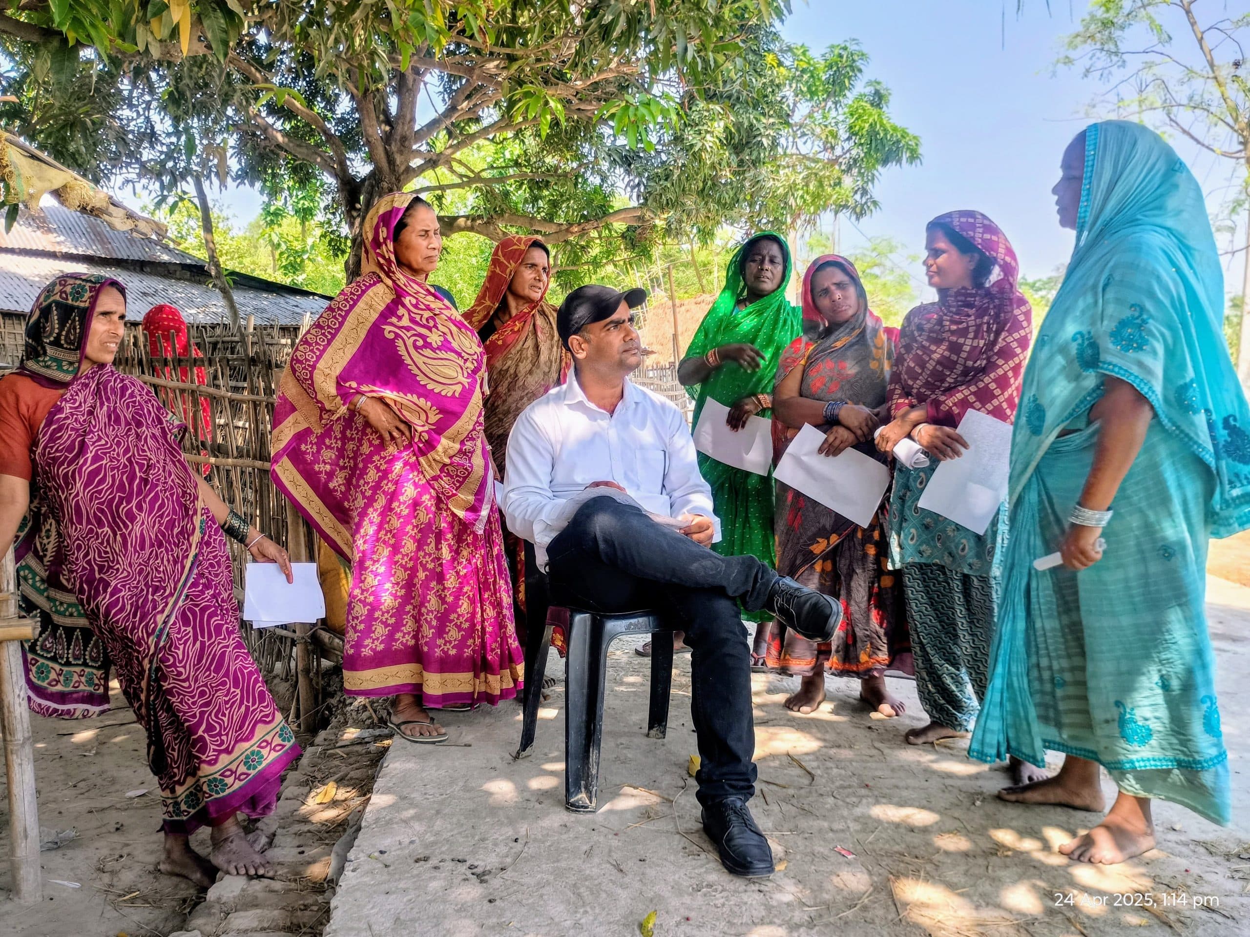 भूमि सर्वेक्षण को लेकर चलाया जागरूकता अभियान