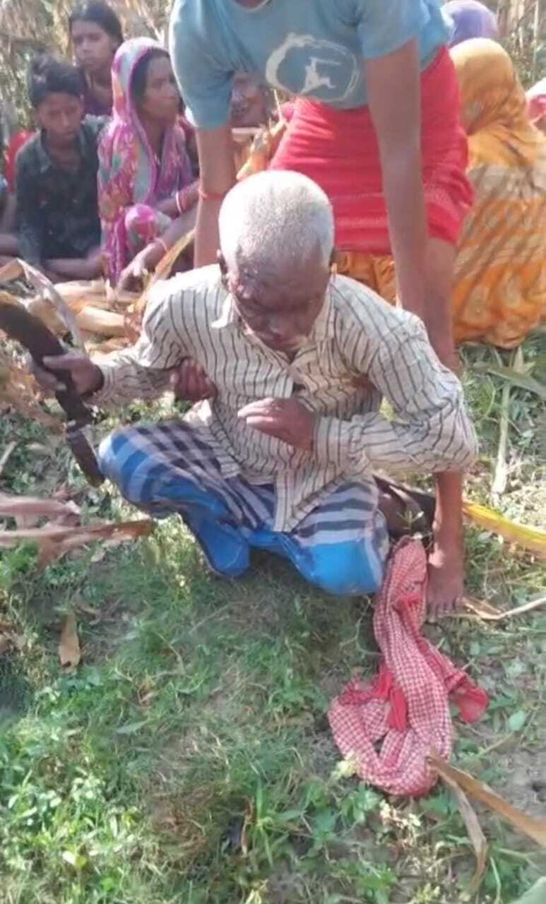 किसान की मक्का खेत में तेज धूप में ब्रेन हेमरेज से हुई मौत