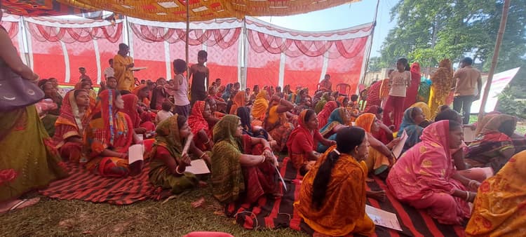 जीविका का महिला संवाद कार्यक्रम का आयोजन