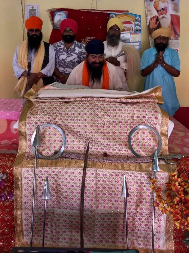 गुरू अंगद देव जी महाराज की 522वां तीन दिवसीय प्रकाश पर्व अखंड पाठ के साथ आरंभ