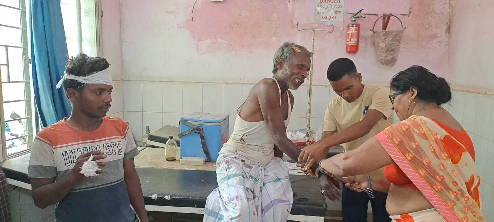 पांच दिनों के अंतराल में दूसरी बार दो पक्षों में हुई मारपीट