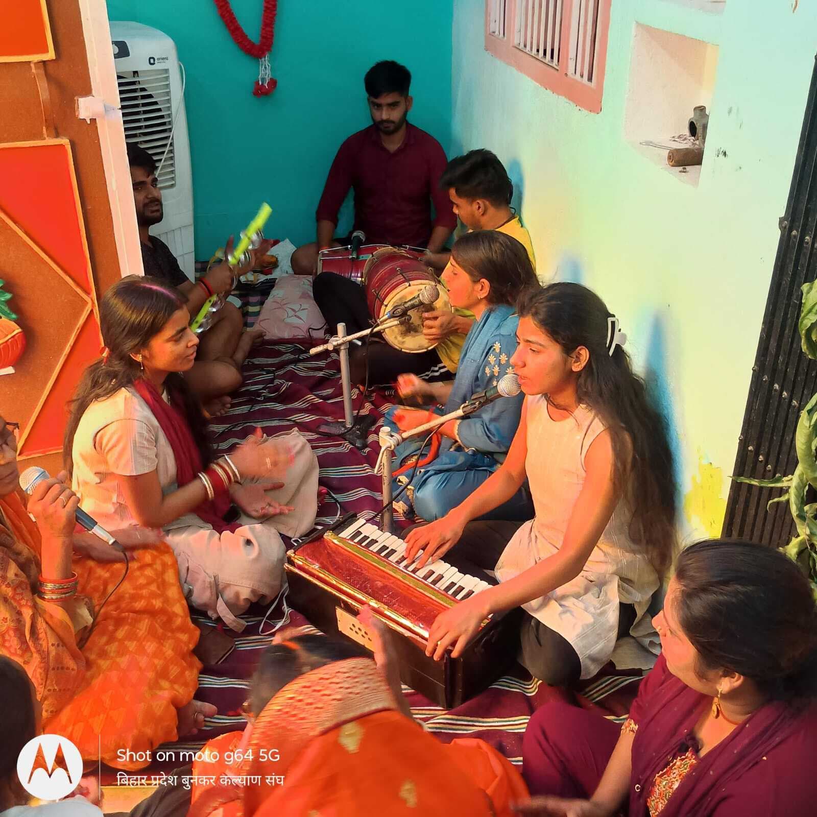 बजरंगबली के वार्षिक महोत्सव पर भजन-कीर्तन