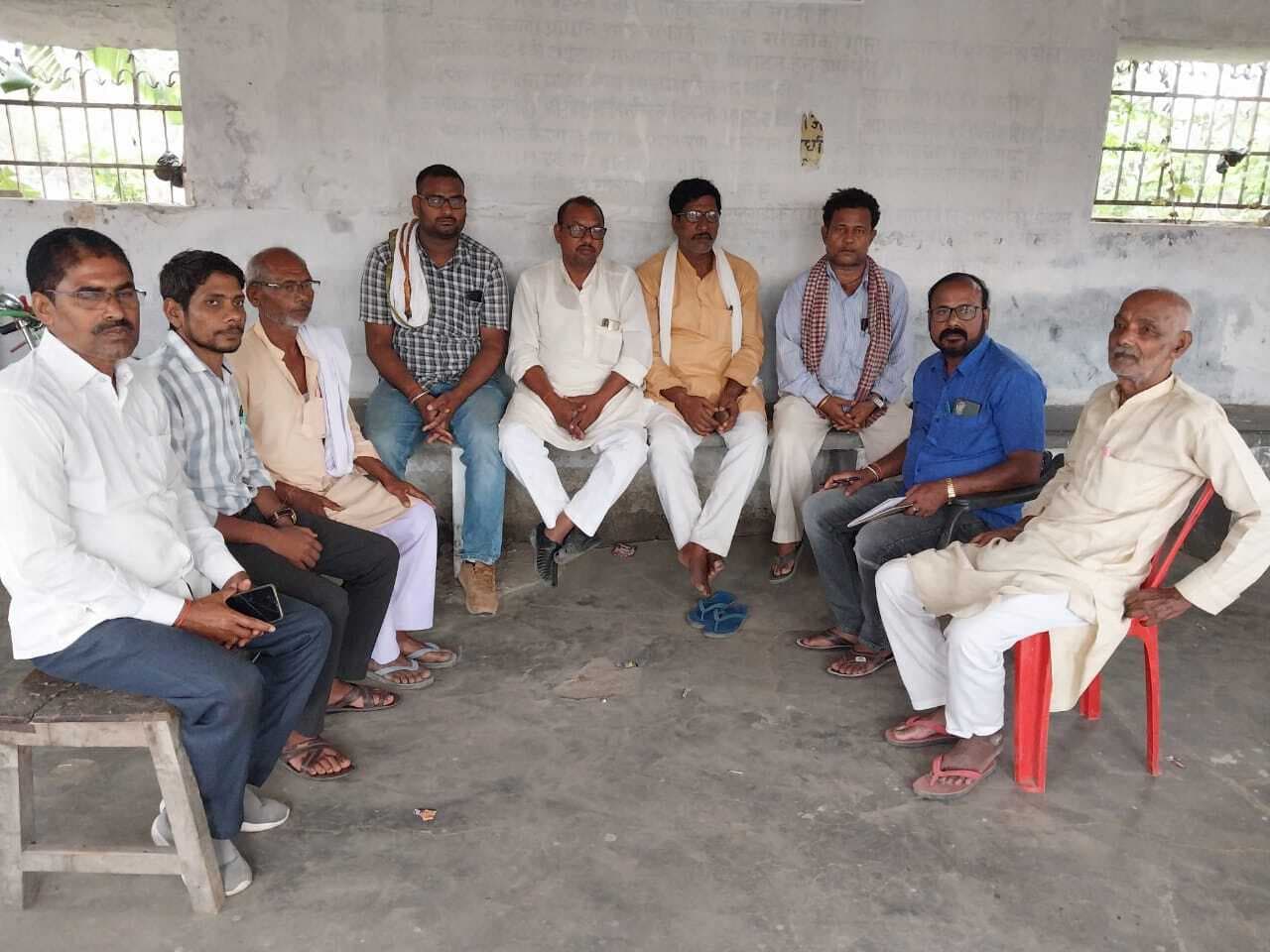 कांग्रेस कार्यकर्ताओं की हुई बैठक, प्रखंड अध्यक्ष का हुआ चयन