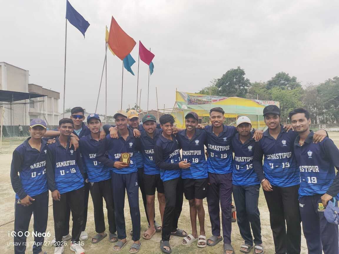 रणधीर वर्मा अंडर-19 वनडे ट्रॉफी - समस्तीपुर ने सुपौल को हराकर जमाया ट्रॉफी पर कब्जा