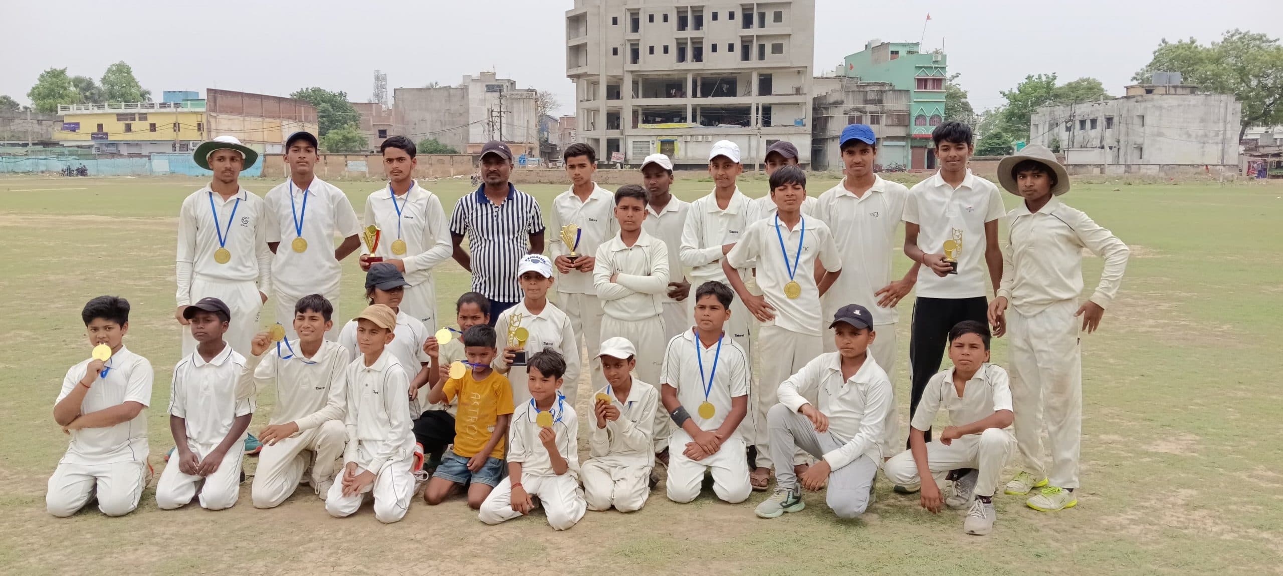 रेलवे स्टेशन क्लब ग्रीन ने समर कैंप का जीता खिताब