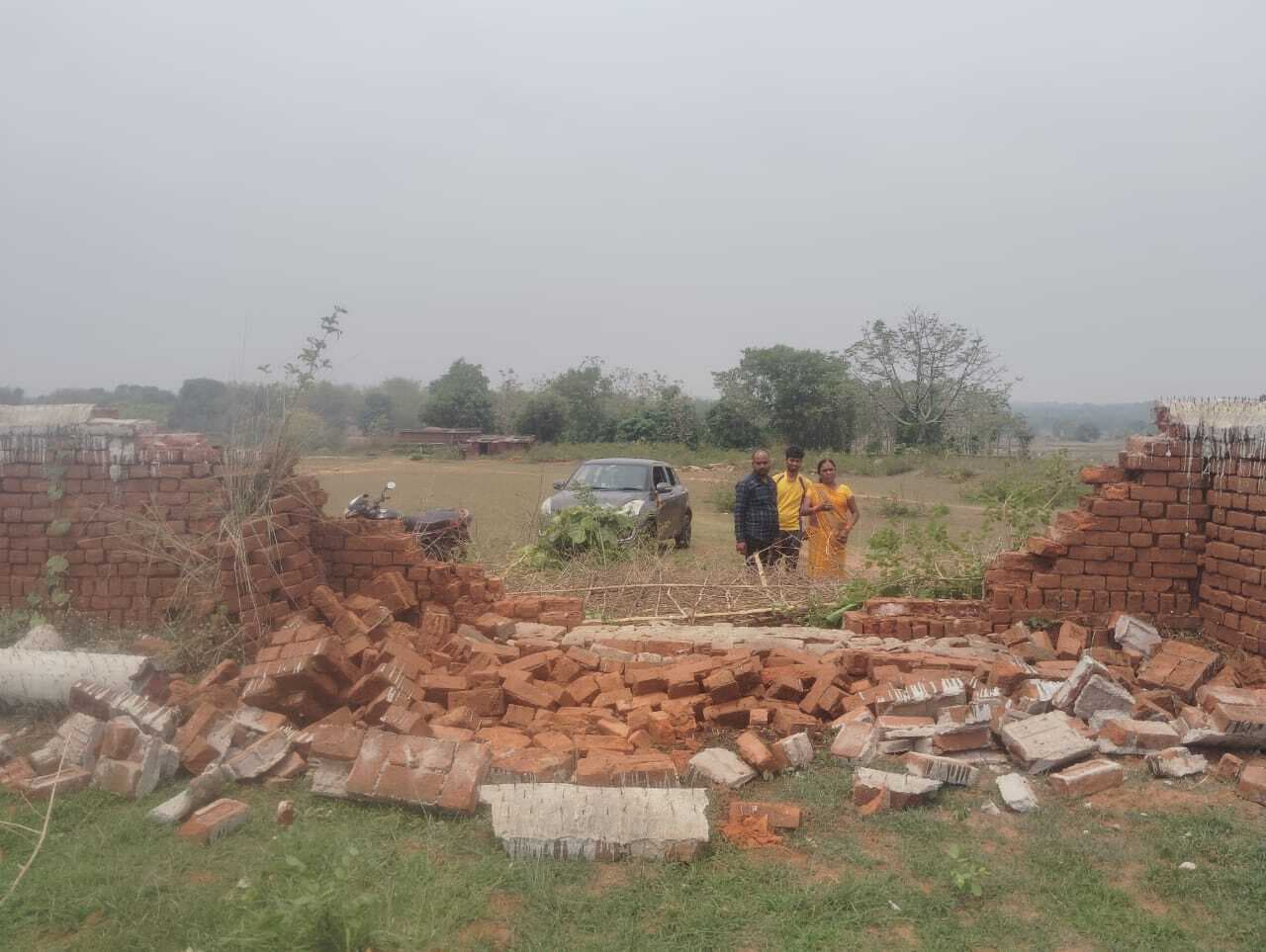 Giridih News: हाथियों ने चहारदीवारी तोड़ी और सब्जियां रौंदी