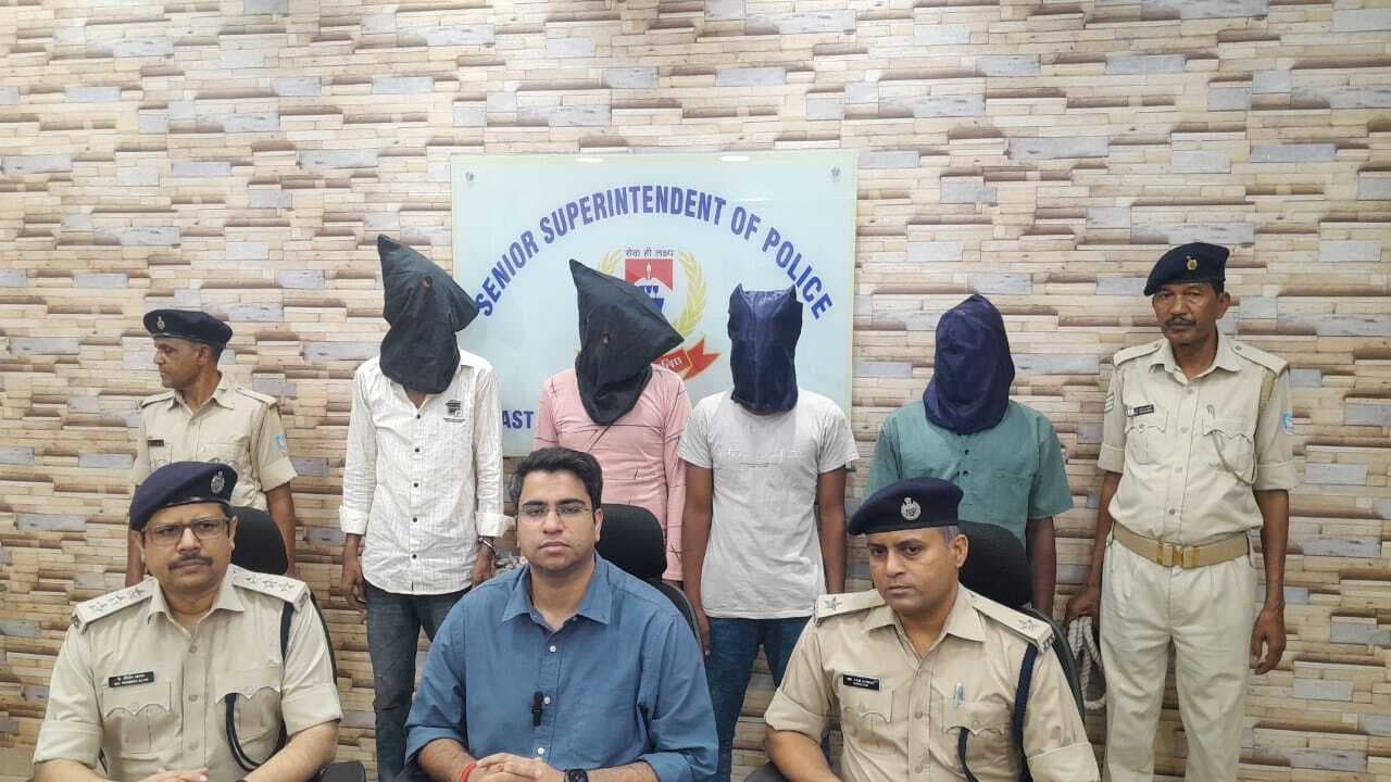 जेल में वर्चस्व बनाने को लेकर कांडी के कहने पर ही गणेश ने की फायरिंग, चार गिरफ्तार