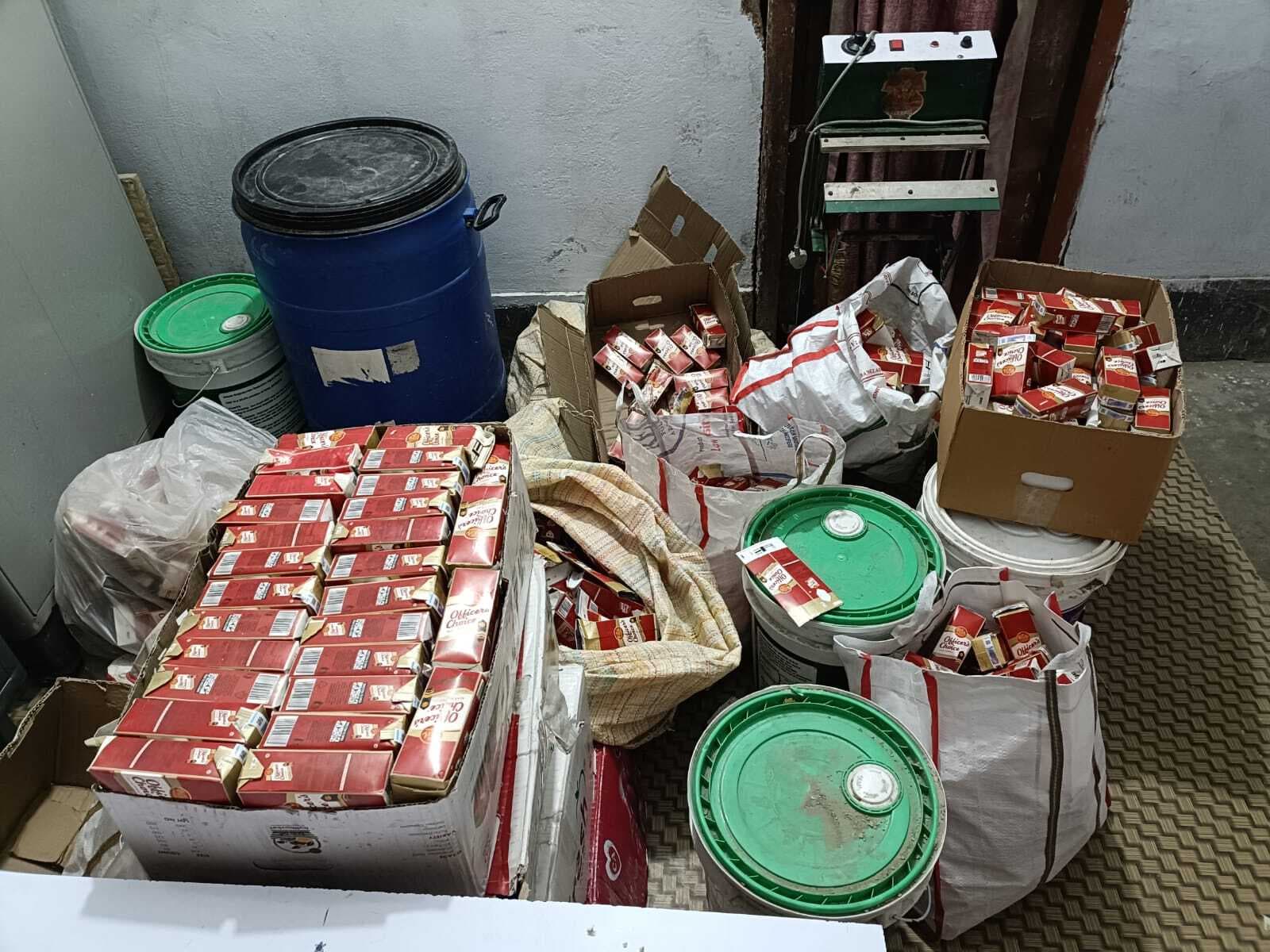 Crime news from Samastipur:मथुरापुर में शराब फैक्ट्री का भंडाफोड़, उपकरण बरामद