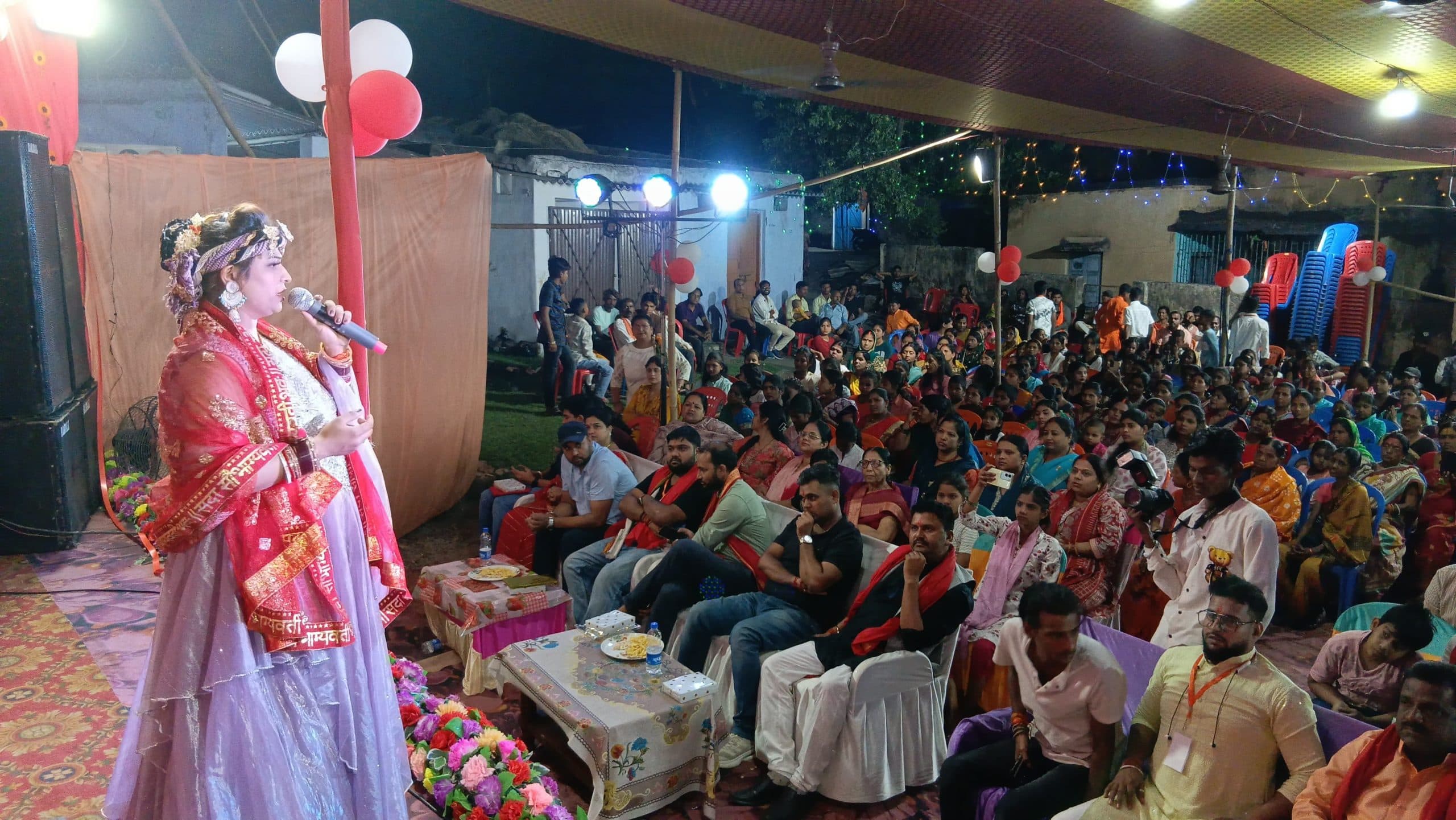 Bokaro News : जागरण का आयोजन, भक्ति गीतों पर झूमे लोग