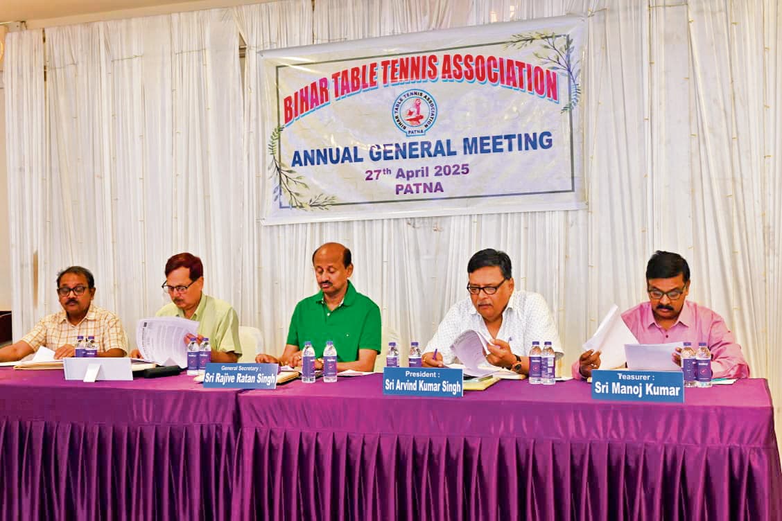 स्व महावीर चौधरी मेमोरियल राज्य टेबल टेनिस प्रतियोगिता को आयोजन पटना में