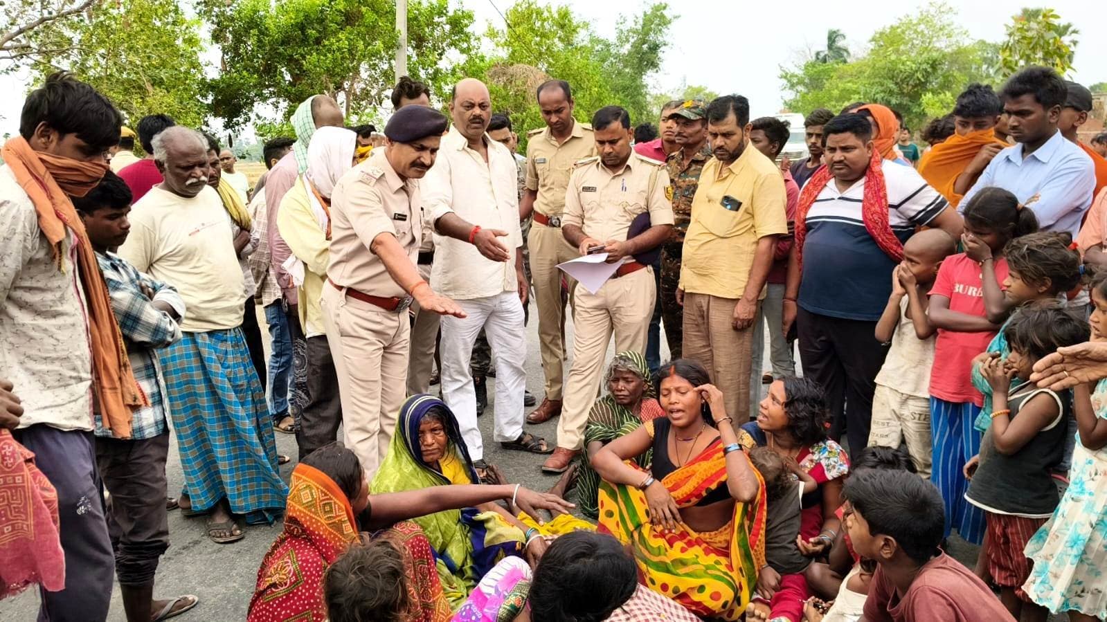 शमशेरनगर में सड़क हादसे में मजदूर की मौत