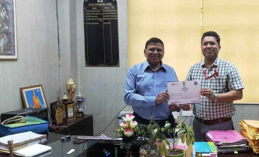 एमयू के कोऑर्डिनेटर डॉ मुनींद्र ने एनएसएस बिहार का किया प्रतिनिधित्व