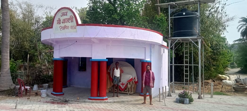 मदन चौकी में वैशाखी काली पूजा की तैयारी जोरों पर