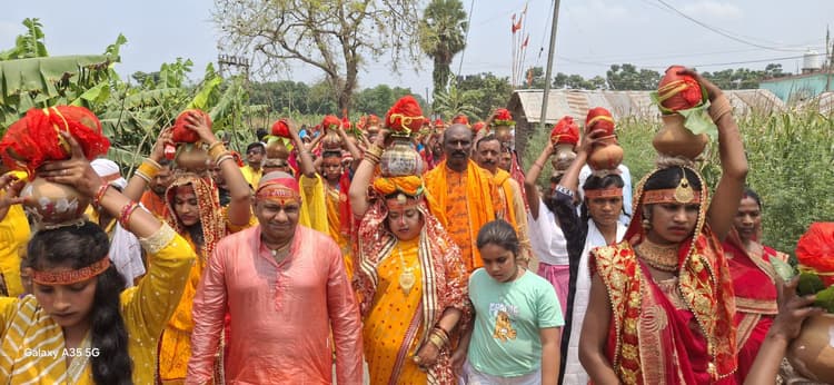 माली में भव्य कलशयात्रा के साथ अनुष्ठान शुरू