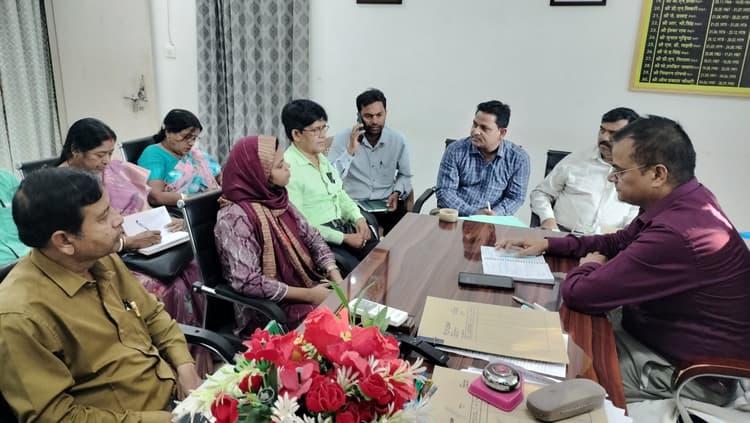 बीएलटीएफ की बैठक में कुष्ठ रोग खोज पर चर्चा