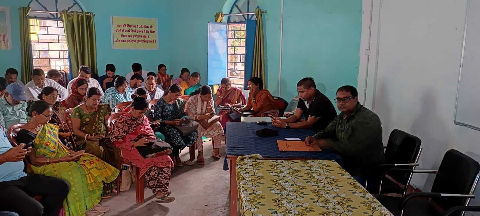 नीड्स असेसमेंट ऑनलाइन परीक्षा में 66 शिक्षक हुए शामिल