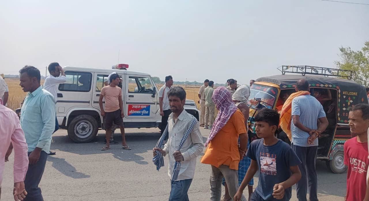 उपहारा में कार-बाइक की टक्कर में  किशोर की मौत, एक गंभीर रूप से घायल