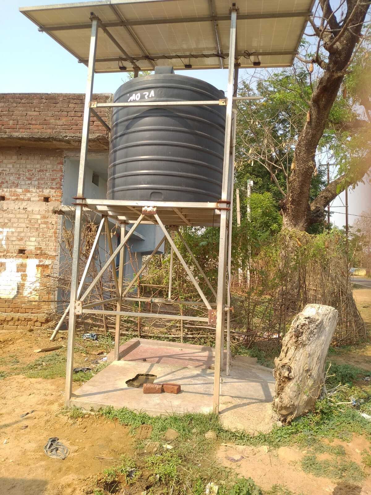 जलमीनार का स्टार्टर व तार की चोरी