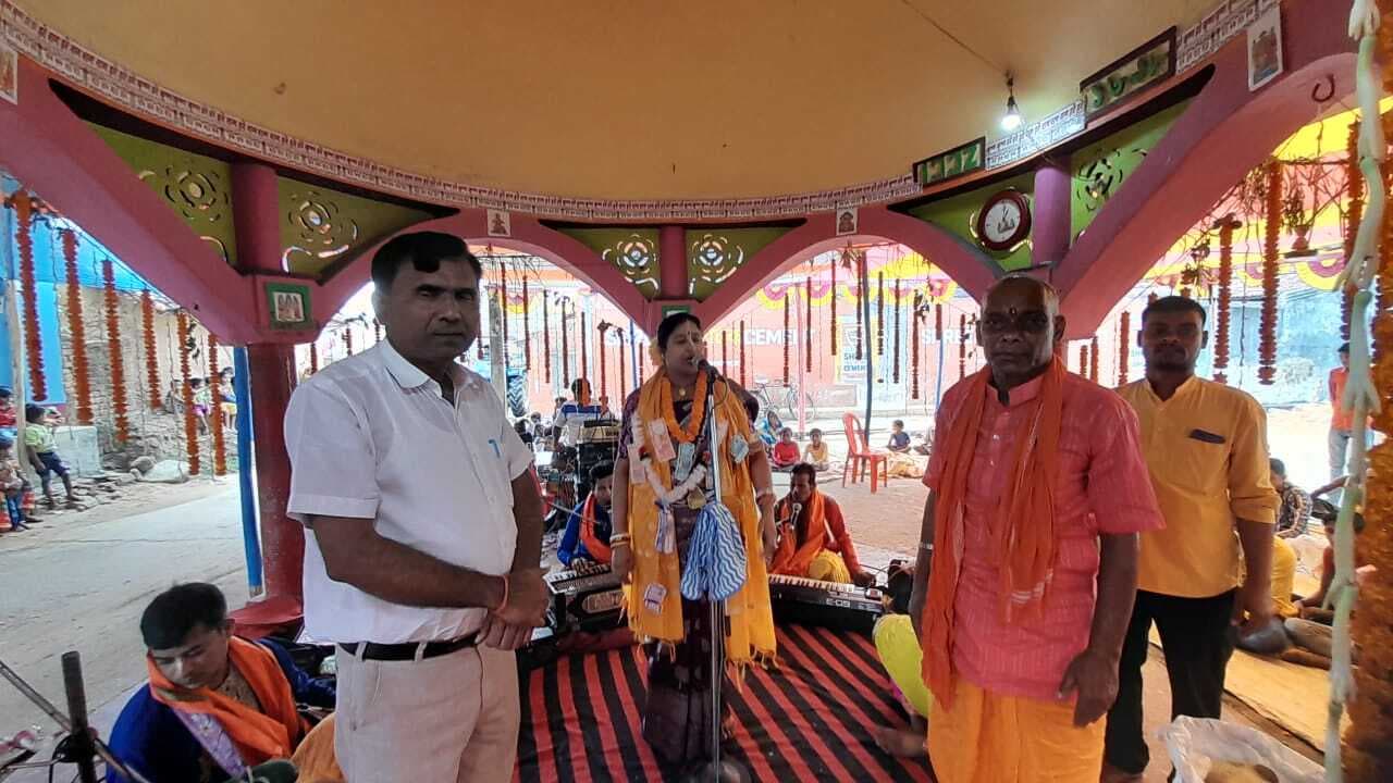 24 प्रहर अखंड हरिनाम संकीर्तन का समापन