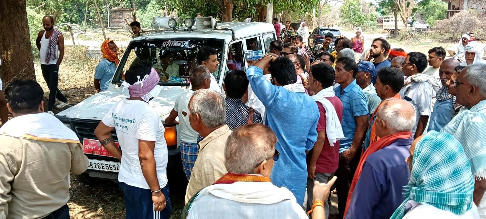 Aurangabad News : भूमि अधिग्रहण को लेकर प्रशासन व किसान आमने-सामने