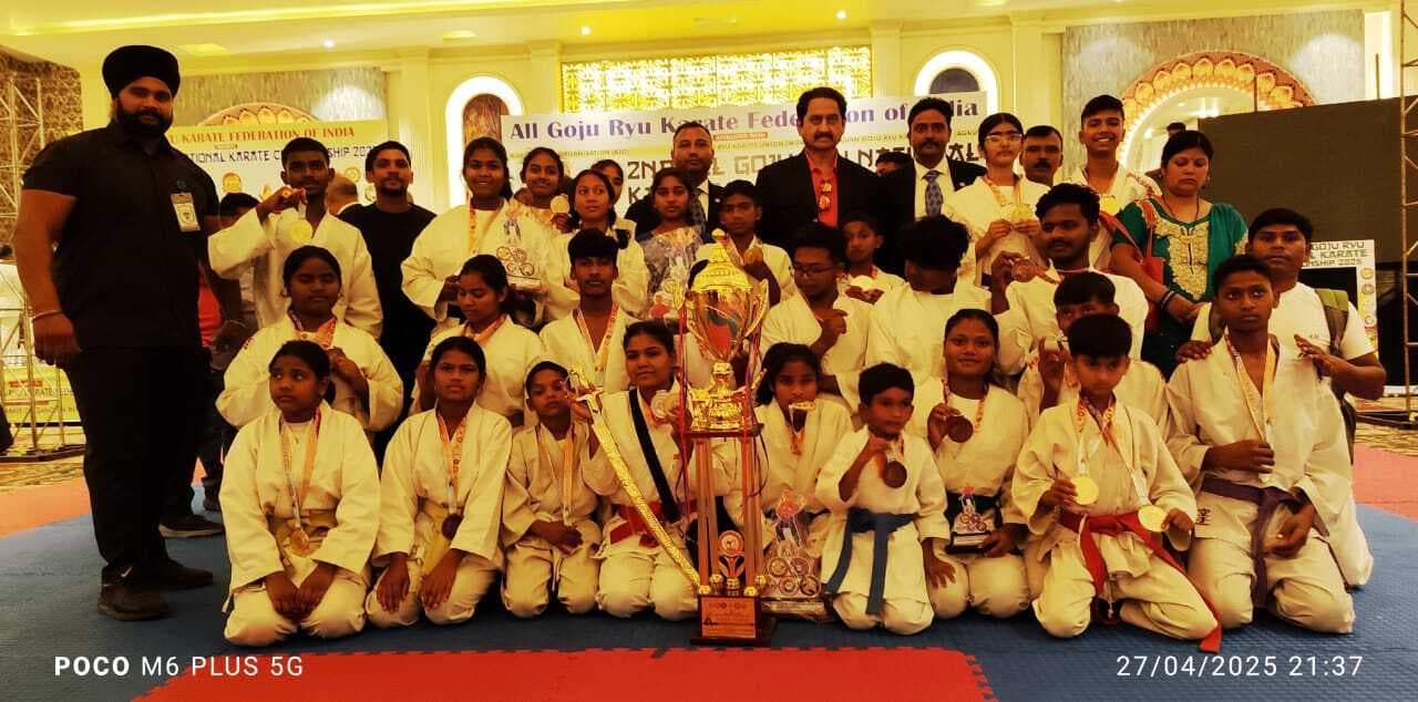 कराटे चैंपियनशिप में झारखंड ने जीते 14 स्वर्ण पदक