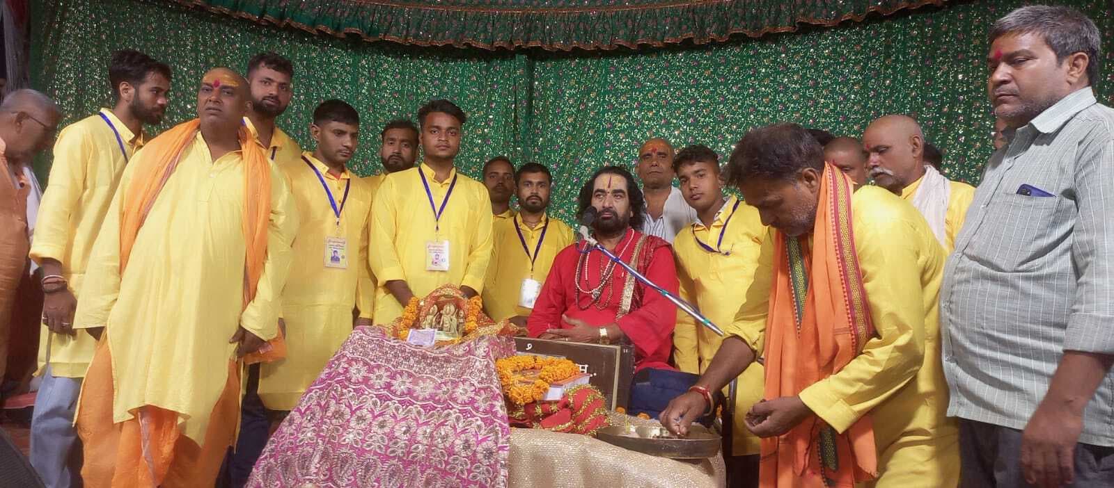 मानव सेवा से बढ़कर कोई  धर्म और भक्ति नहीं  : पं विरेंद्र तिवारी