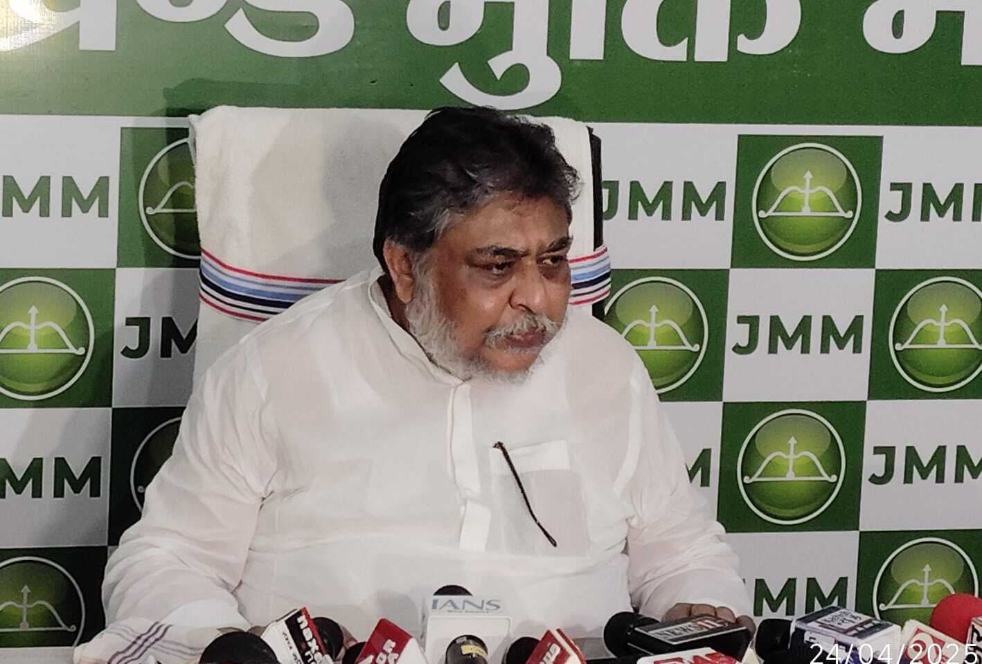 Political News : केंद्र सरकार का फैसला स्वागत योग्य, सरना धर्म कोड भी लागू करें : झामुमो