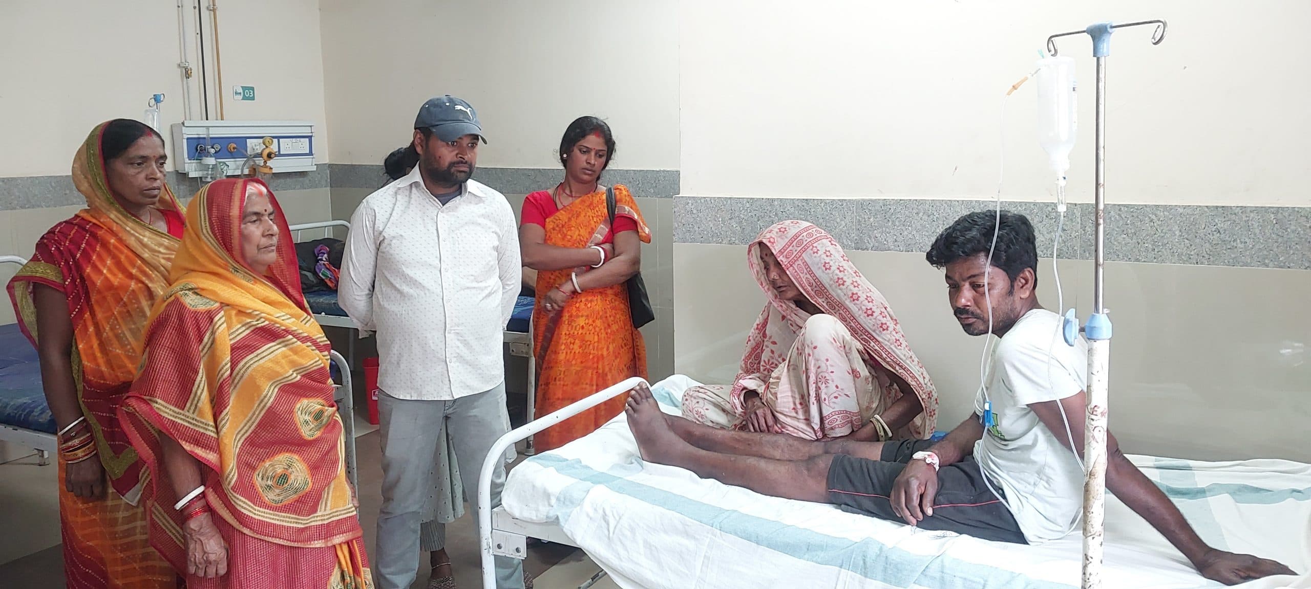 जहरीले सांप ने डसा, सदर अस्पताल में इलाज के बाद युवक खतरे से बाहर