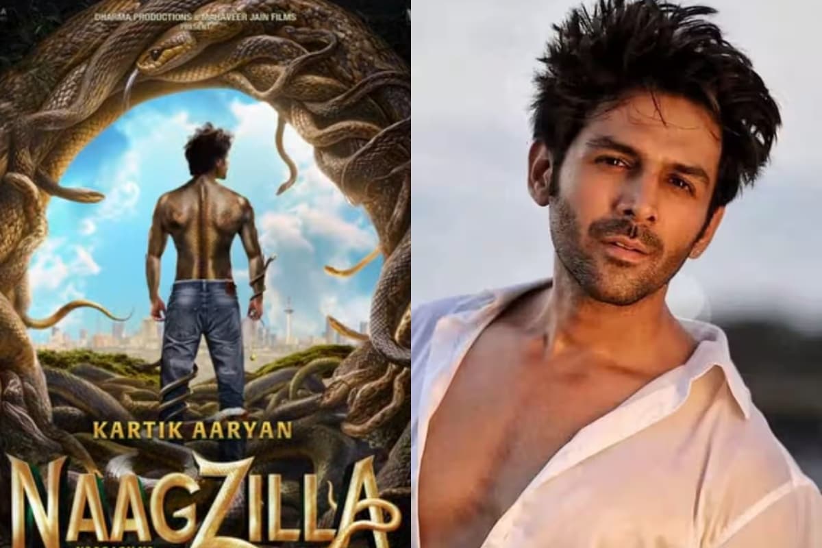 Naagzilla: इच्छाधारी नाग के रूप में दिखे कार्तिक आर्यन, नई फिल्म नागजिला का मोशन पोस्टर आउट