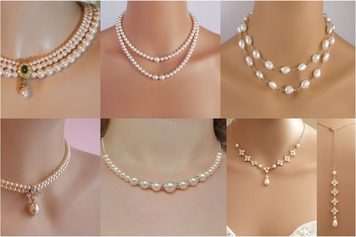 Latest Pearl Necklace Design 2025: हॉट एंड क्लासी लुक के लिए पहनें  लेटेस्ट पर्ल नेकलेस डिजाइन