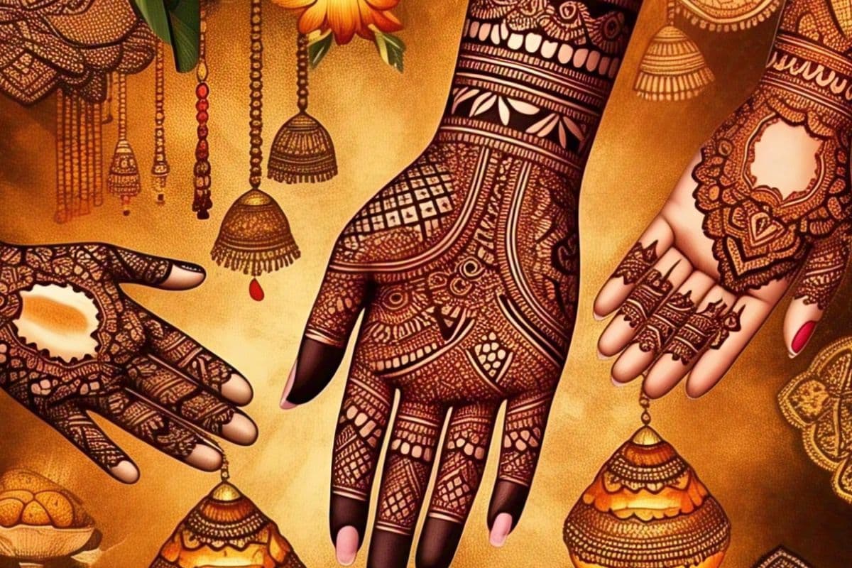 Chaiti Chhath Mehndi Designs: छठ पूजा की शोभा बढ़ाए, सजाएं अपने हाथों पर  अनोखी मेहंदी