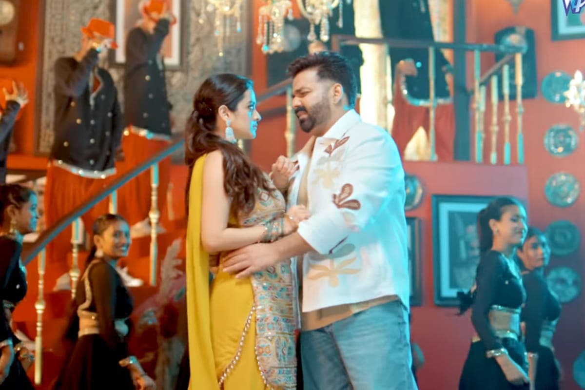 Bhojpuri Song: 'अहो राजा' में पवन सिंह और दर्शना की जोड़ी ने मचाई धूम, यूट्यूब पर काट रहा बवाल
