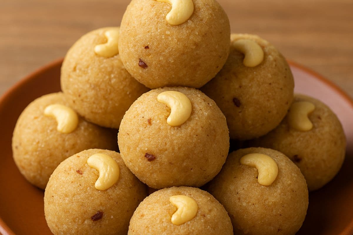 sooji laddu recipe