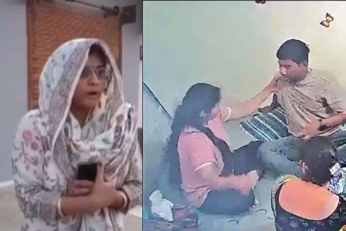 Viral Video: पति की छाती पर चढ़कर महिला ने की थी बेरहमी से पिटाई, अब हाथ जोड़ मांग रही माफी