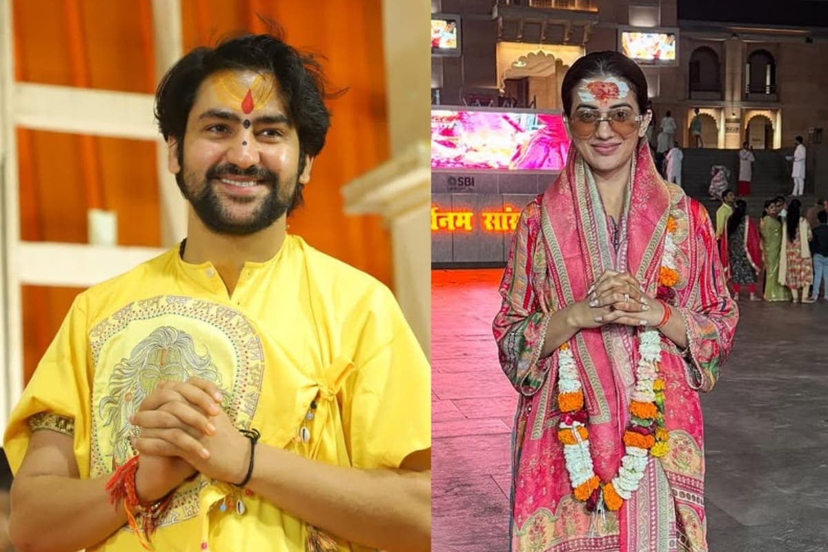Akshara Singh: भोजपुरी एक्ट्रेस अक्षरा सिंह ने की बाबा बागेश्वर से मुलाकात, सोशल मीडिया पर वायरल हुई तस्वीरें