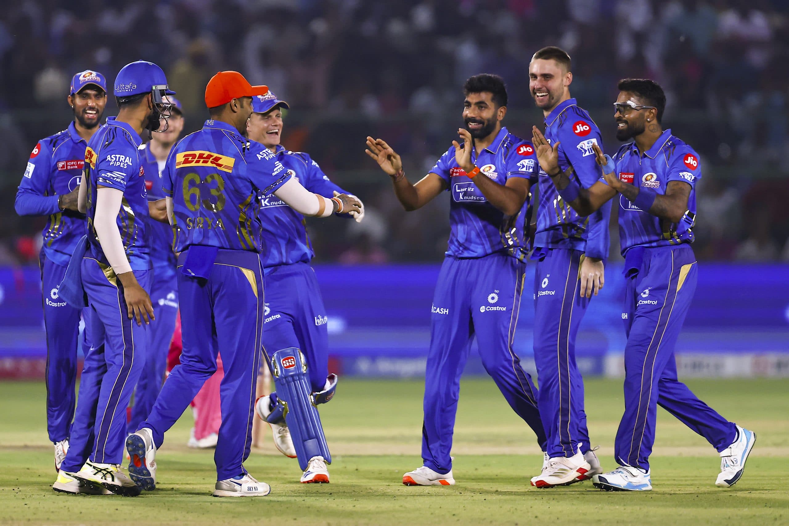 MI ने RR पर दर्ज की 100 रनों से सबसे बड़ी जीत, स्टैंडिंग में टॉप पर पहुंची टीम; RR बाहर