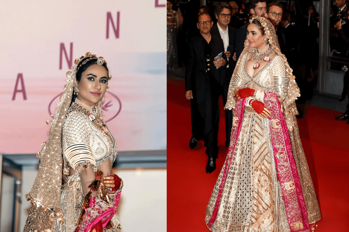 Cannes 2025: रुचि गुज्जर ने राजस्थान परिधान और अनोखे हार से सभी को किया हैरान, वायरल हुई तस्वीरें