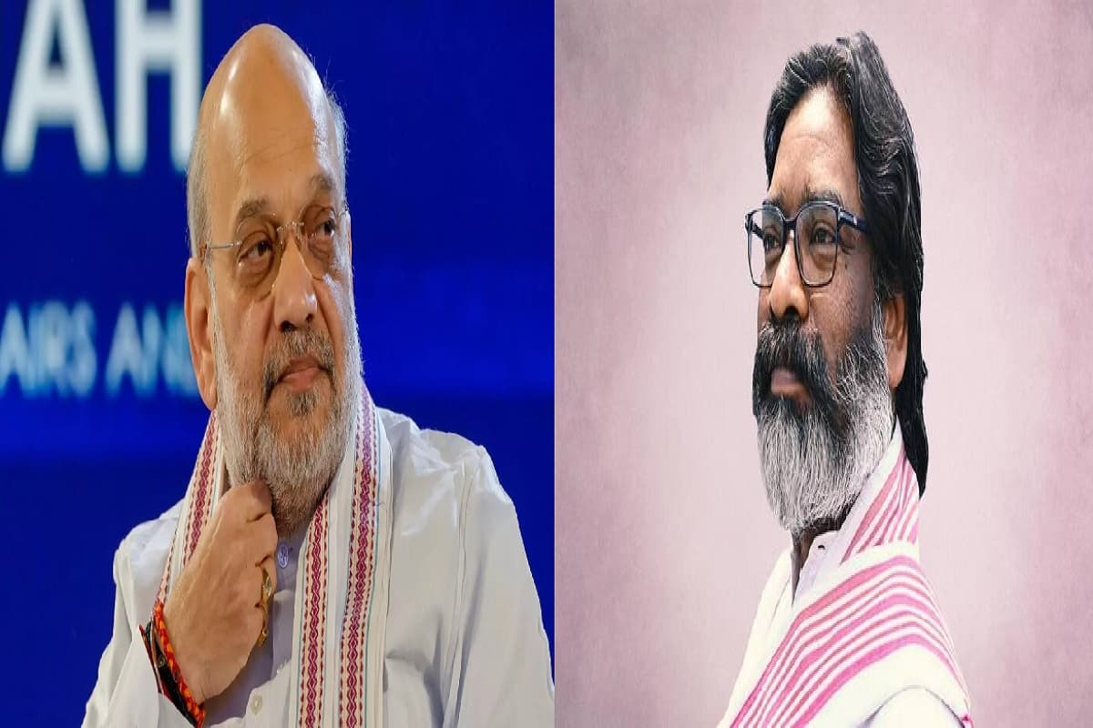Amit Shah and Hemant Soren
