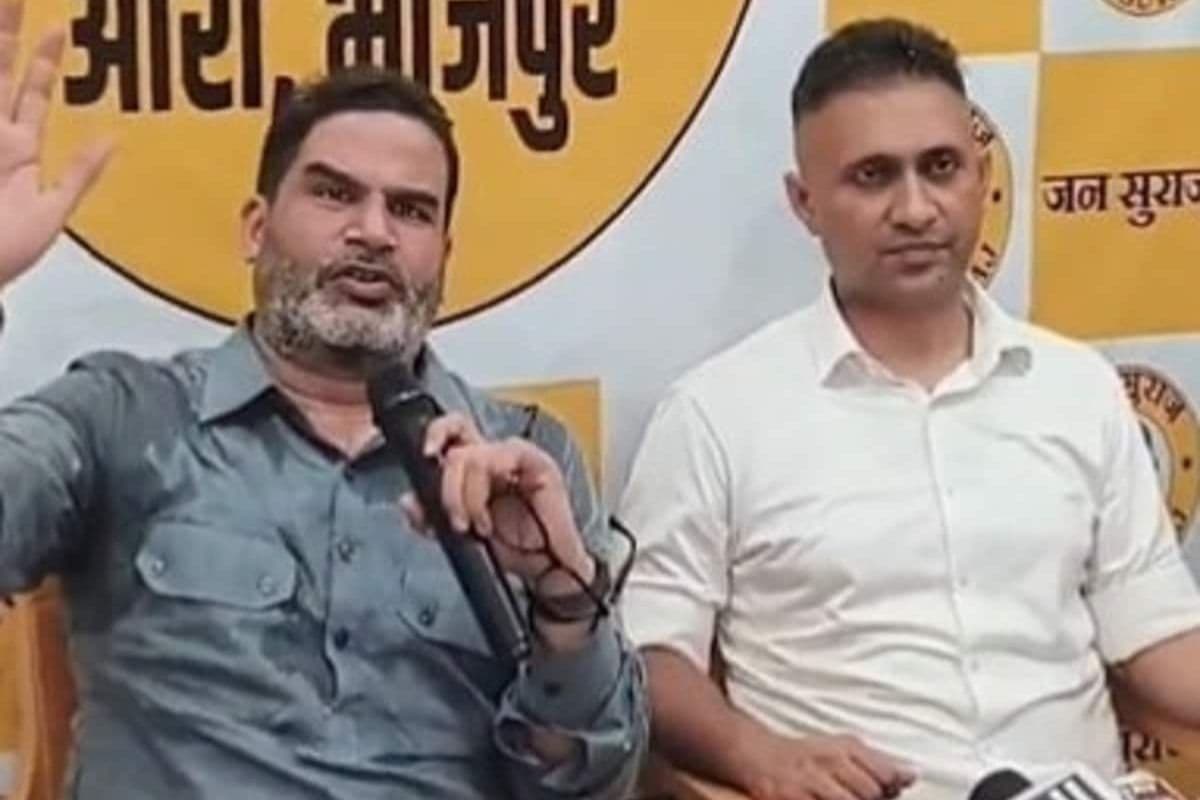 Anand Mishra and Prashant Kishore (File Photo)