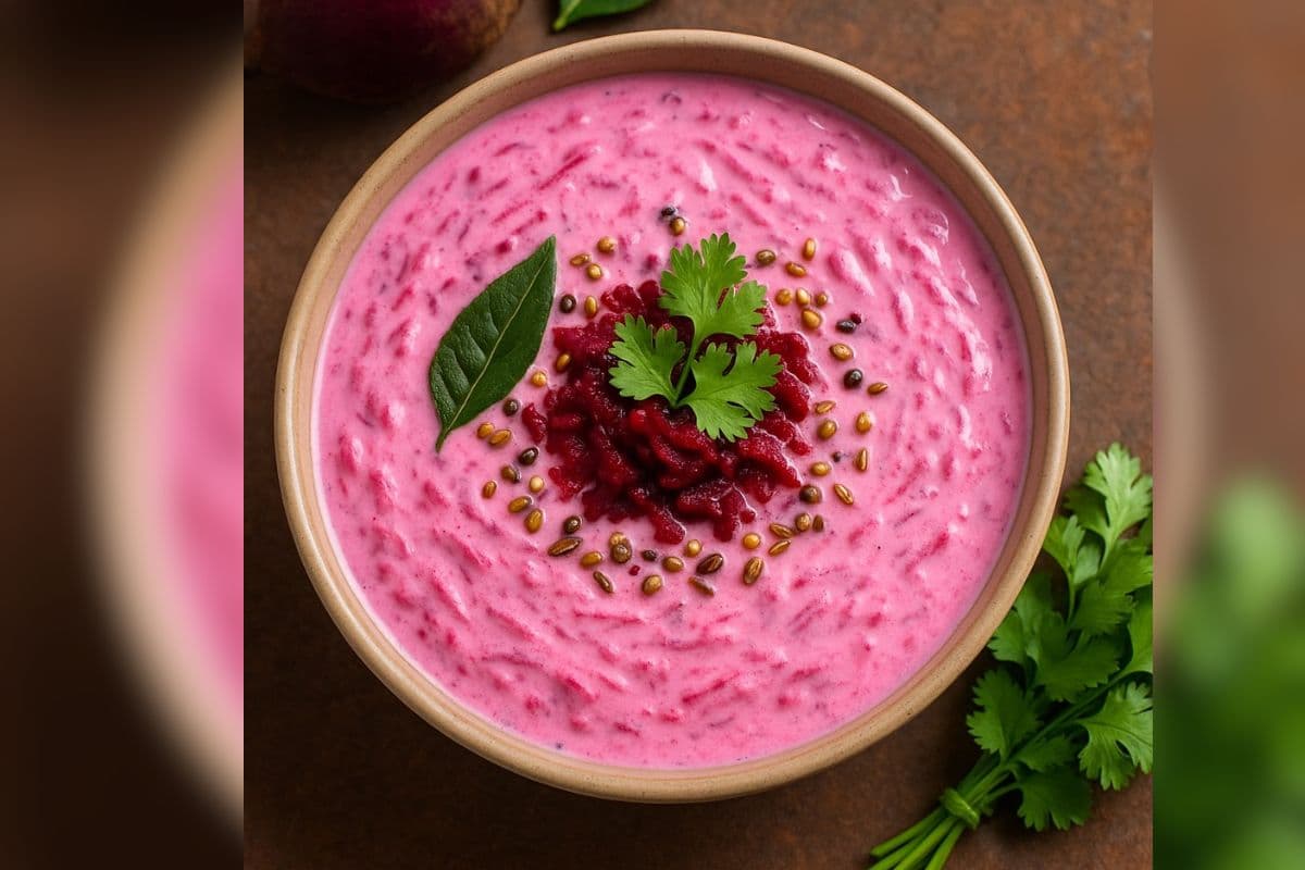 Beetroot Raita
