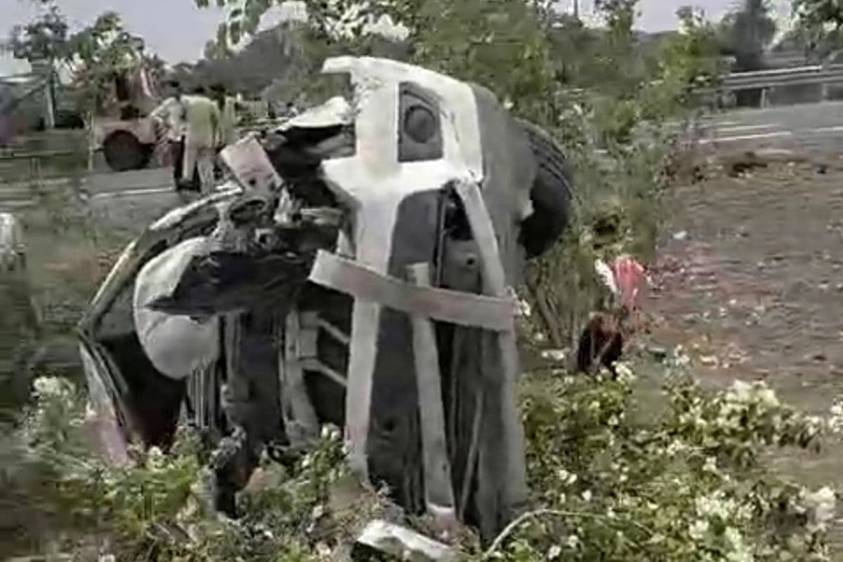 बिहार STF की गुजरात जा रही गाड़ी रतलाम में पलटी, हादसे में दो जवान की मौत, चार की हालत गंभीर