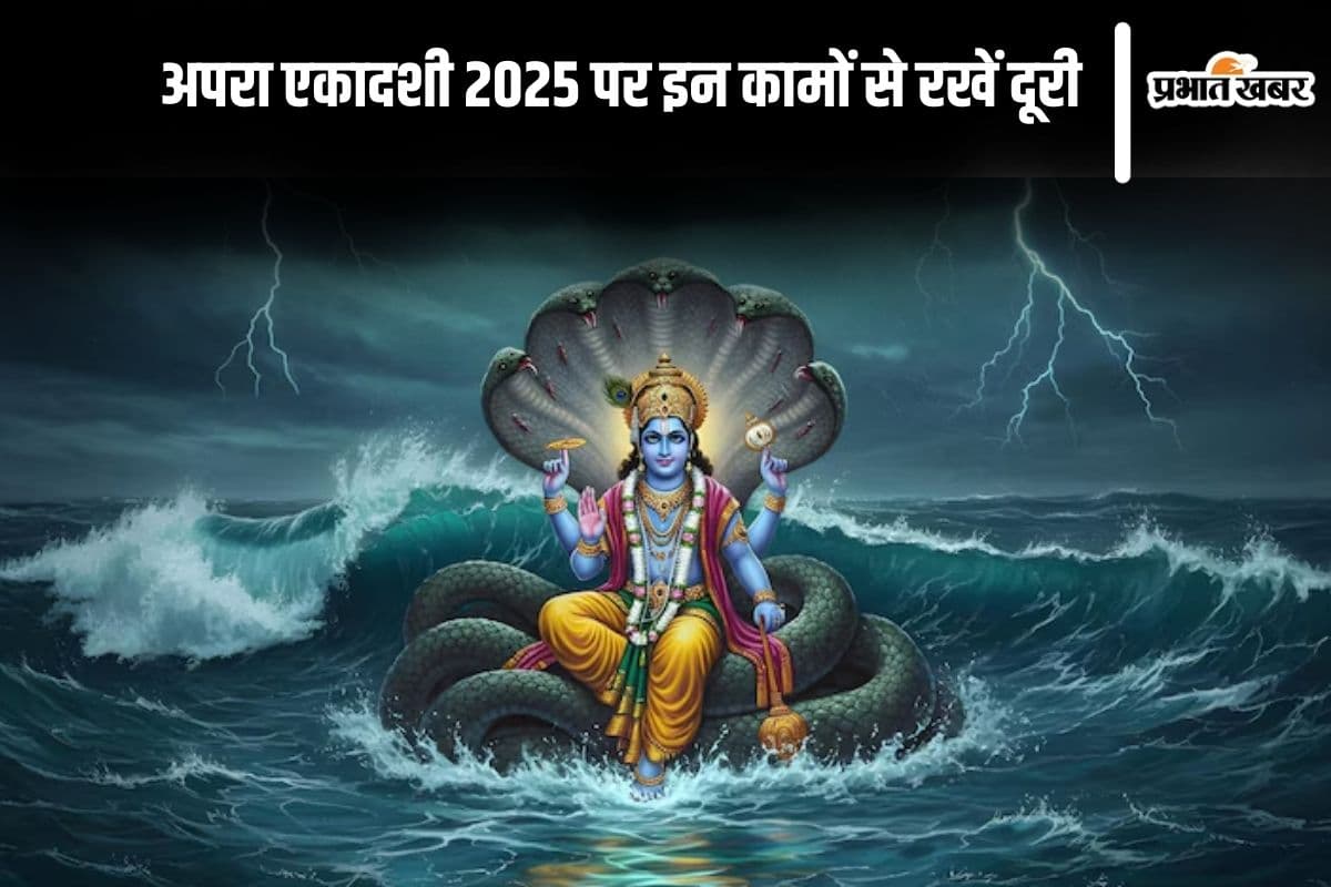 Apara Ekadashi 2025: अपरा एकादशी पर इन कामों से रखें दूरी, वरना शुभ फल बन सकता हैं अशुभ