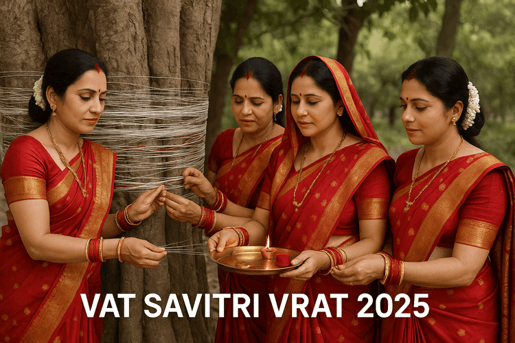 Vat Savitri Vrat 2025 : इस बार वट सावित्री व्रत का शुभ मुहूर्त सिर्फ कुछ घंटों का, जानिए सही समय