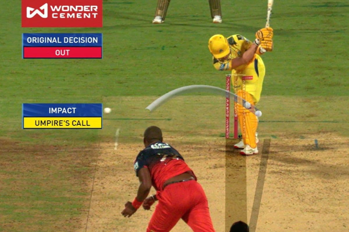 IPL 2025 CSK vs RCB- Dewald Brevis DRS Issue IPL 2025 CSK vs RCB- Dewald Brevis DRS Issue