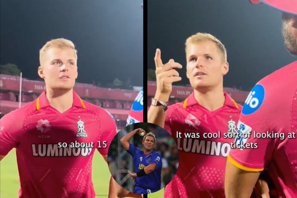 Jackson Warne Emotional Moment at Rajasthan Royals Camp IPL 2025.